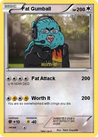 Pokemon Fat Gumball