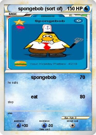 Pokemon spongebob (sort of)