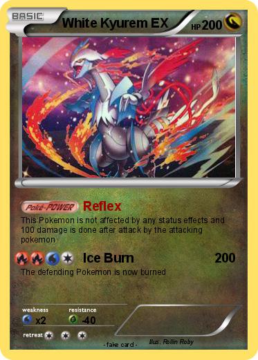 Pokemon White Kyurem EX