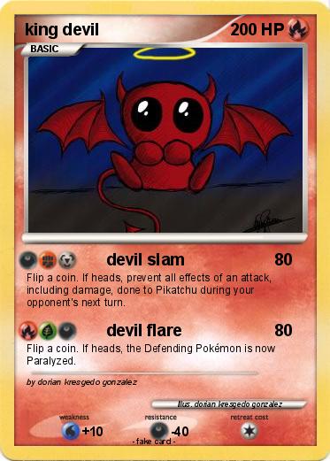 Pokemon king devil