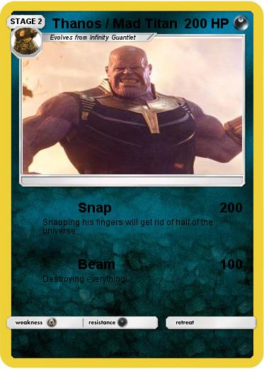 Pokemon Thanos / Mad Titan