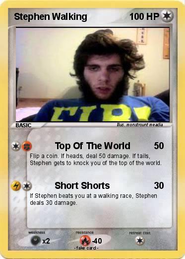 Pokemon Stephen Walking