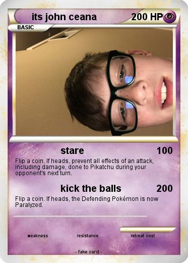 Pokemon its john ceana