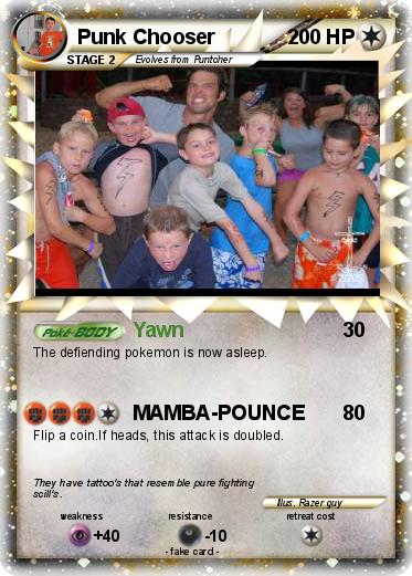 Pokemon Punk Chooser