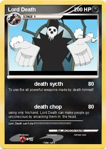 Pokemon Lord Death