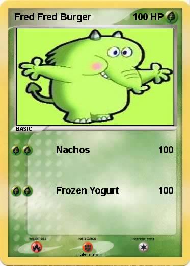 Pokemon Fred Fred Burger