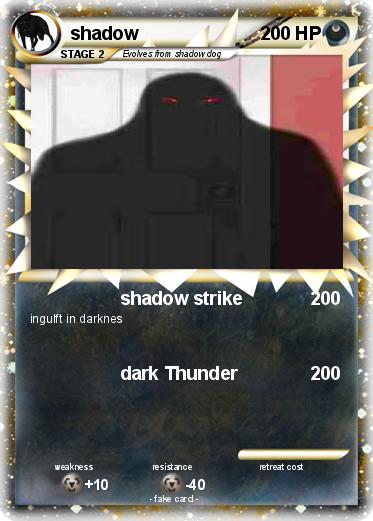 Pokemon shadow