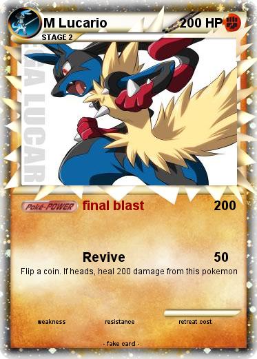 Pokemon M Lucario