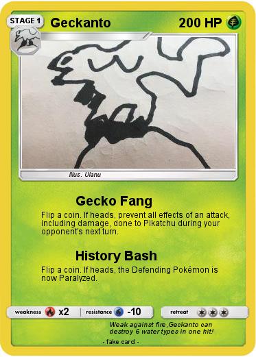 Pokemon Geckanto
