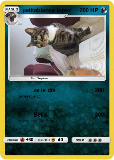 Pokemon patitablanca lopez