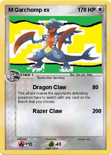 Pokemon M Garchomp ex