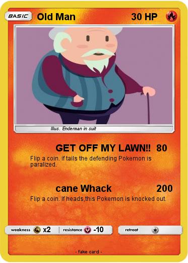 Pokemon Old Man