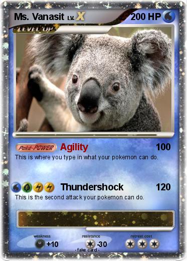 Pokemon Ms. Vanasit