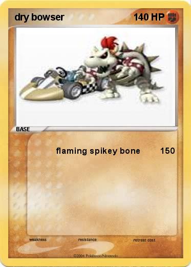 Pokemon dry bowser