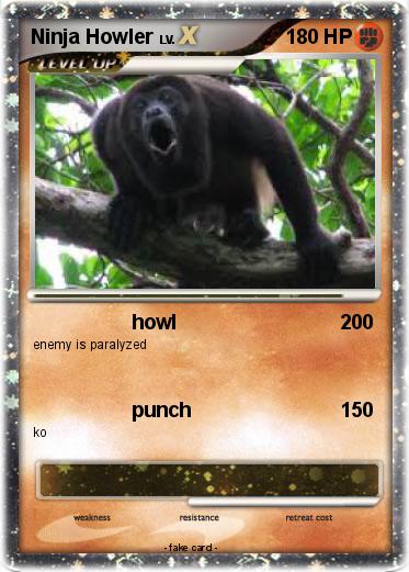 Pokemon Ninja Howler
