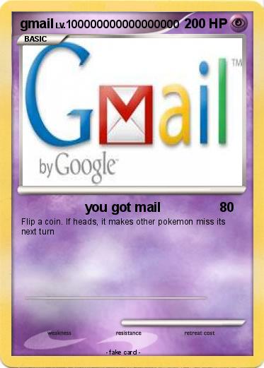 Pokemon gmail