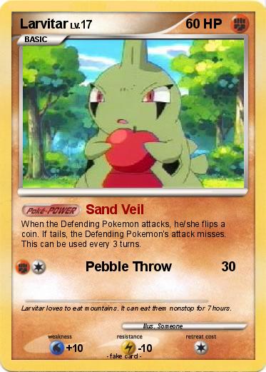 Pokemon Larvitar