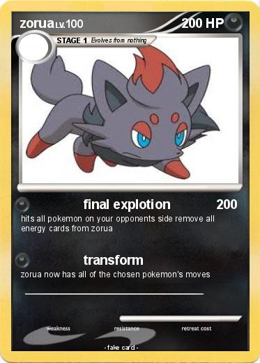 Pokemon zorua