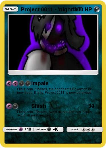 Pokemon Project 0011 - 'nightfall'