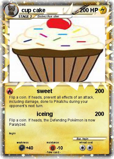 Pokemon cup cake