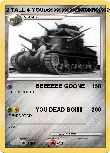 Pokemon 2 TALL 4 YOU