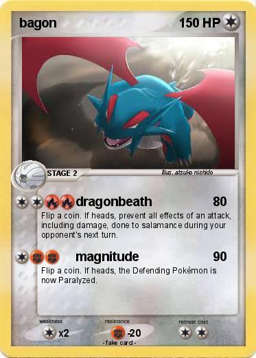 Pokemon bagon