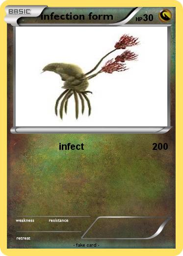 Pokemon infection form