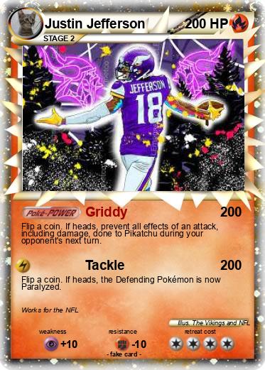 Pokemon Justin Jefferson