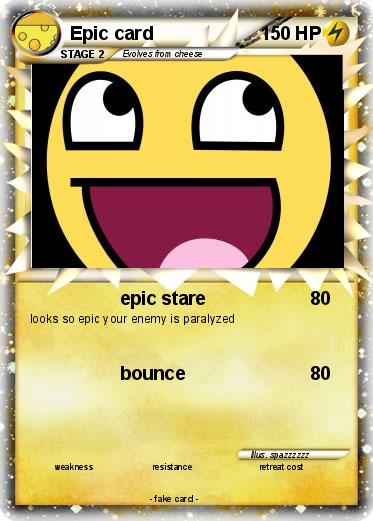 Pokemon Epic card