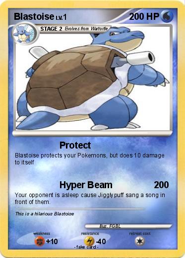 Pokemon Blastoise