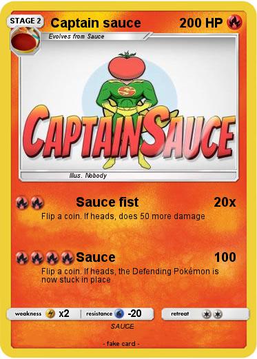 Pokemon Captain sauce