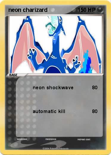 Pokemon neon charizard