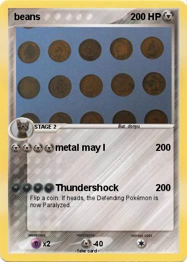 Pokemon beans