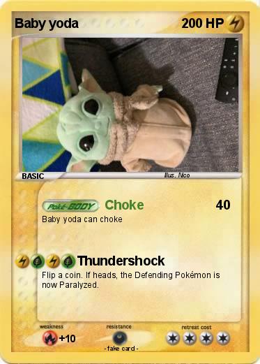Pokemon Baby yoda