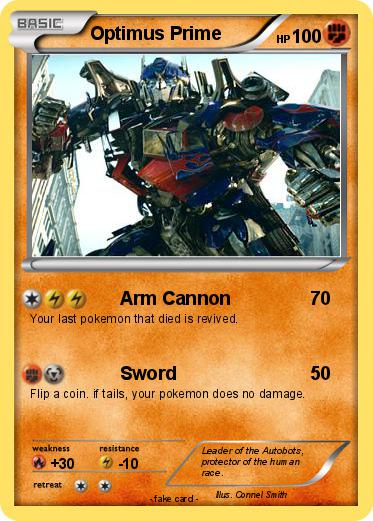Pokemon Optimus Prime