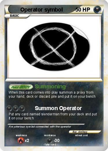 Pokemon Operator symbol