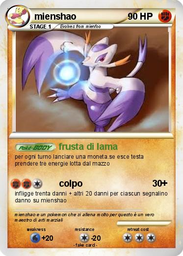Pokemon mienshao