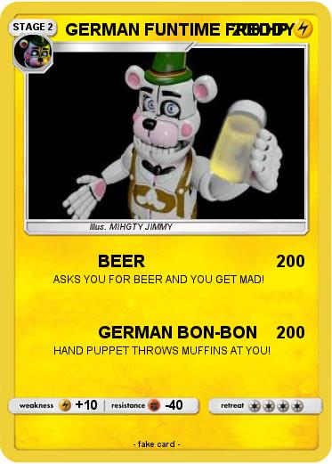 Pokemon GERMAN FUNTIME FREDDY