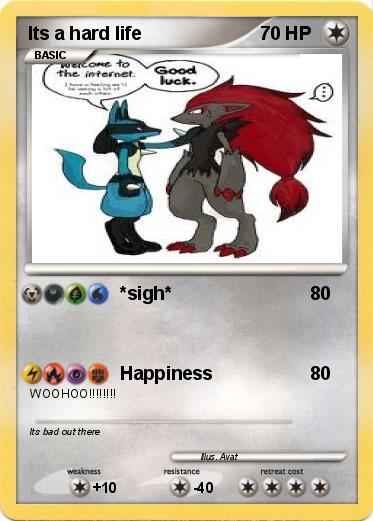 Pokemon Its a hard life