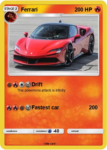 Pokemon Ferrari