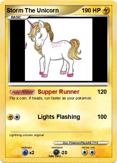 Pokemon Storm The Unicorn