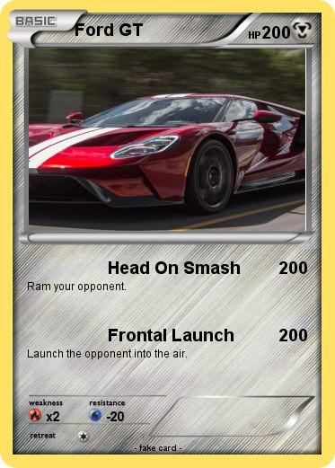 Pokemon Ford GT