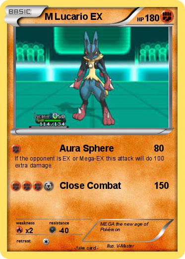 Pokemon M Lucario EX
