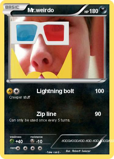 Pokemon Mr.weirdo