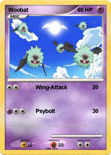 Pokemon Woobat