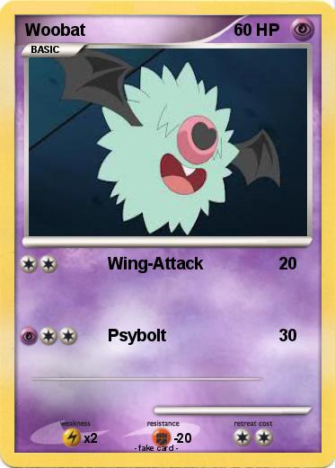 Pokemon Woobat