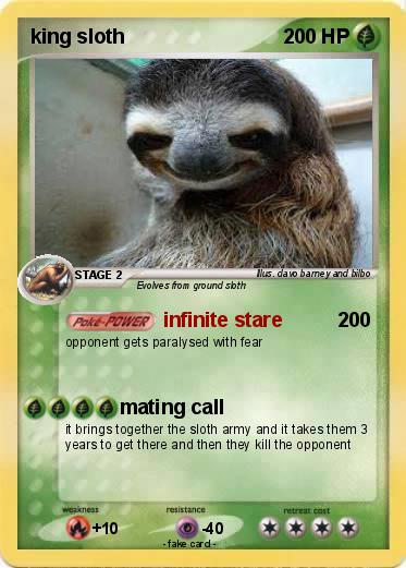 Pokemon king sloth