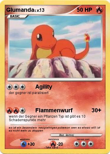 Pokemon Glumanda