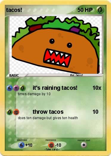 Pokemon tacos!