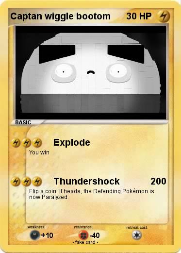 Pokemon Captan wiggle bootom